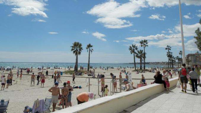 Apartamento En Torrevieja A 50M Playa Dış mekan fotoğraf